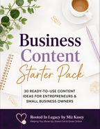 Business Content Starter Pack